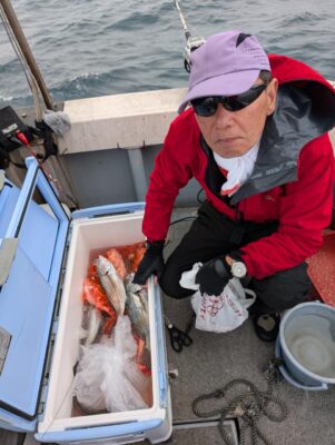 沖アラカブ釣り