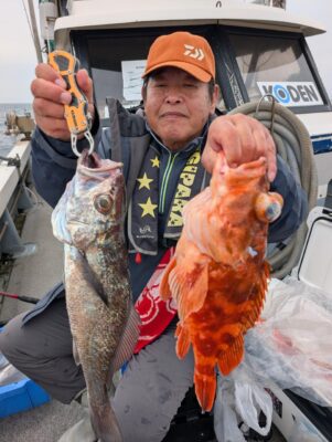 沖アラカブ釣り